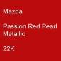 Preview: Mazda, Passion Red Pearl Metallic, 22K.